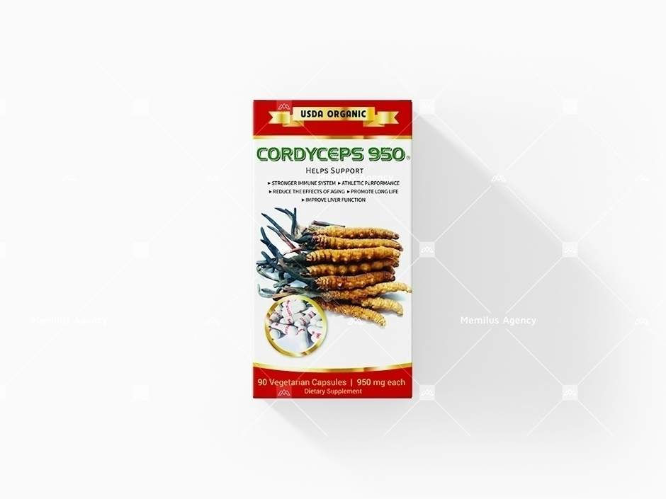 Thiết kế hộp giấy đông trùng hạ thảo Corduceps 950 104