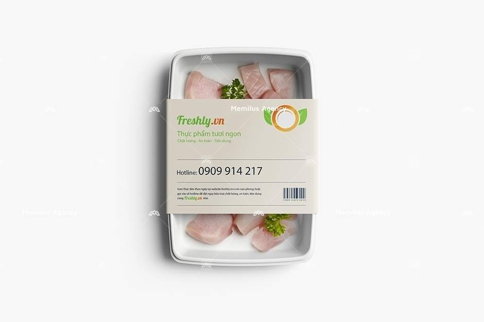 Thiết kế bao bì packaging thương hiệu Freshly 208