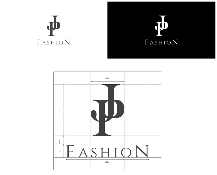 THIẾT KẾ LOGO THƯƠNG HIỆU THỜI TRANG J-P FASHION 104