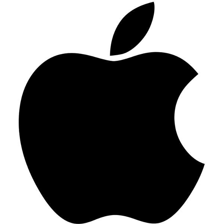 Mẫu thiết kế logo Apple năm 1988.