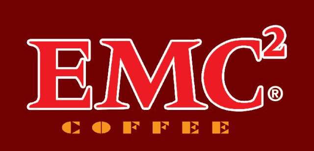 Logo Cafe EMC2 cũ