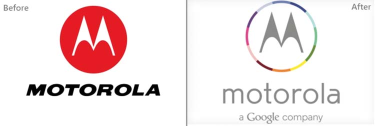 Thiết kế logo của Motorola.