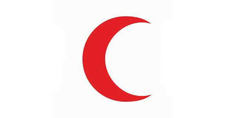 Lưỡi liềm đỏ, lần đầu tiên được sử dụng bởi Đế chế Ottoman vào năm 1876.