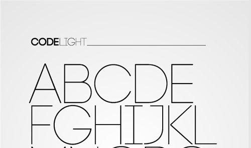 Download code free font