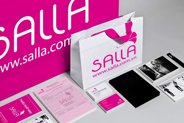 Nhận diện thương hiệu thời trang nữ Salla