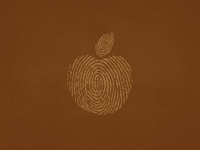 Brown Thumbprint Apple