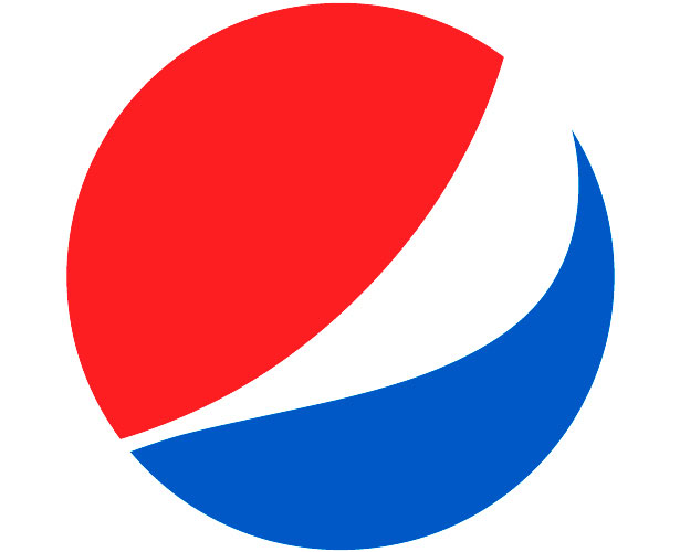 Mẫu thiết kế logo hình tròn của pepsi-new