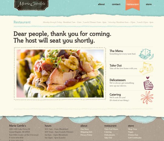 40 mẫu thiết kế website nhà hàng ấn tượng nhất và đường link 1