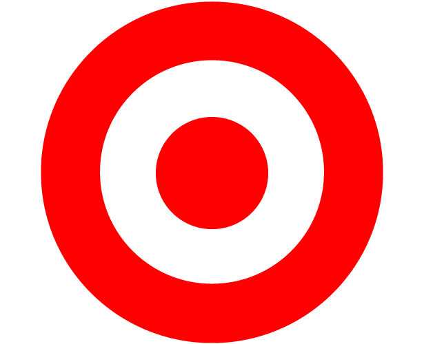 Mẫu thiết kế logo hình tròn của target